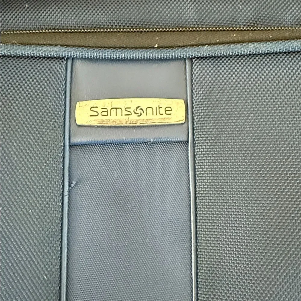 Samsonite Navy Blue Softshell Expandable Spinner Suitcase 20150410 4500254976